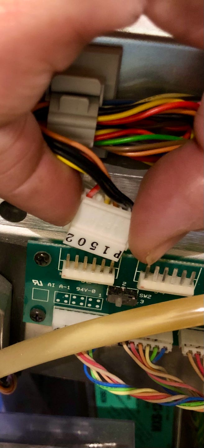 Conectores placa tracer 3