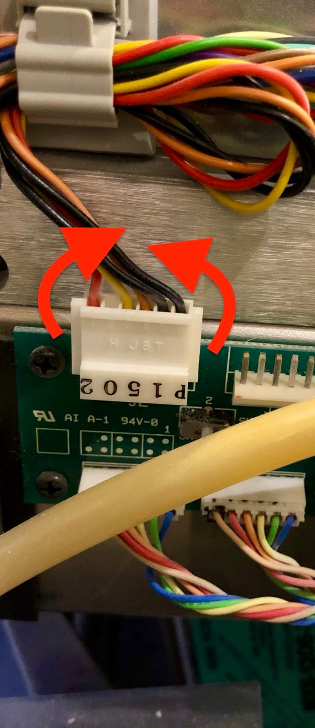 Conectores placa tracer 2