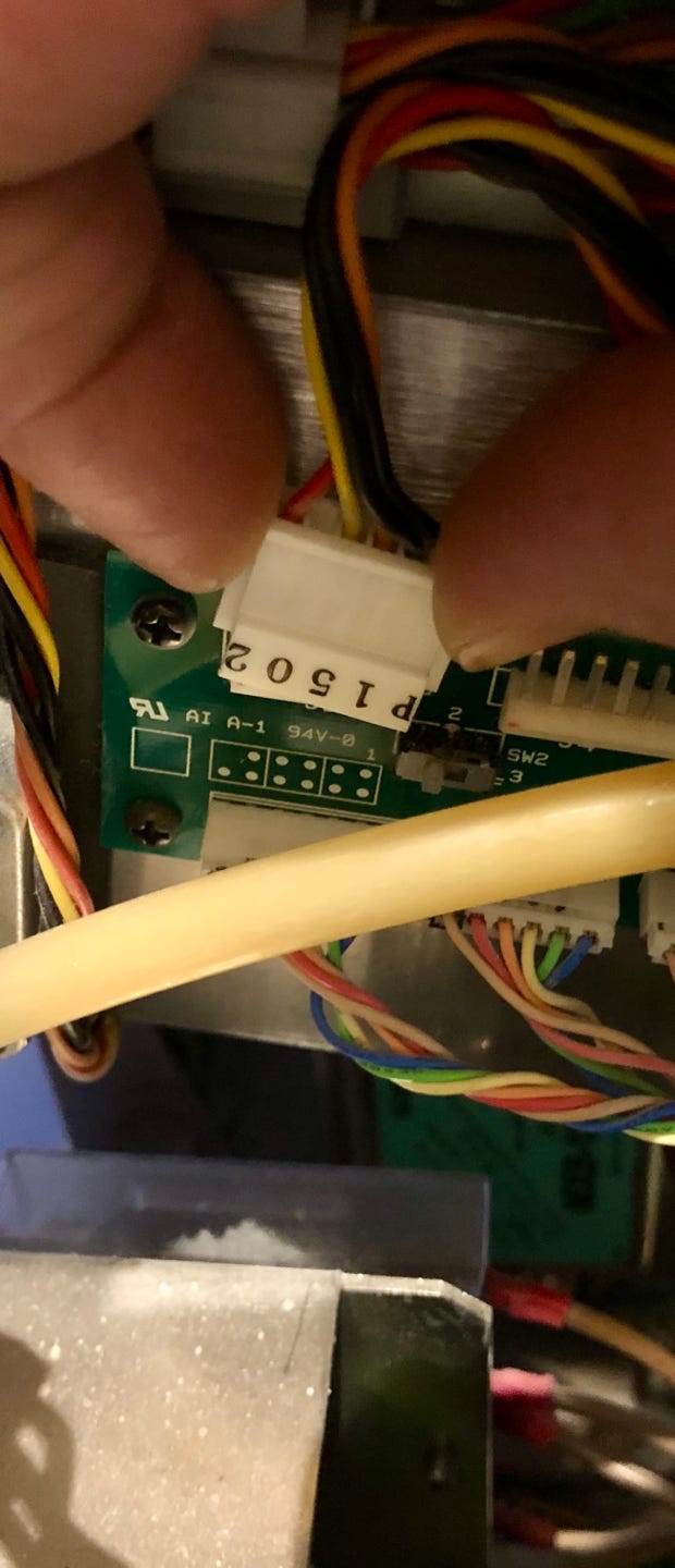 Conectores placa tracer 4
