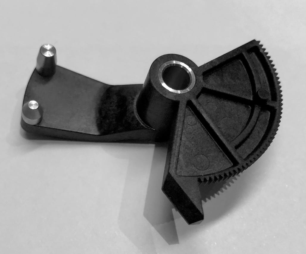 Palanca del pin del tracer Nidek